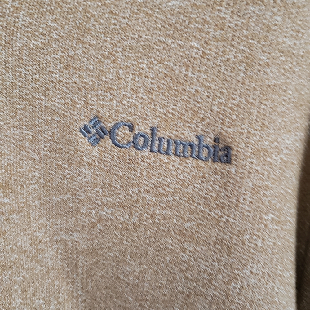 Columbia Brown Zip Up Sweater with Cozy Knit - Picture 4 of 5